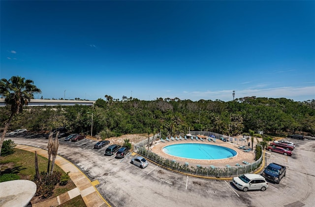 view of community pool