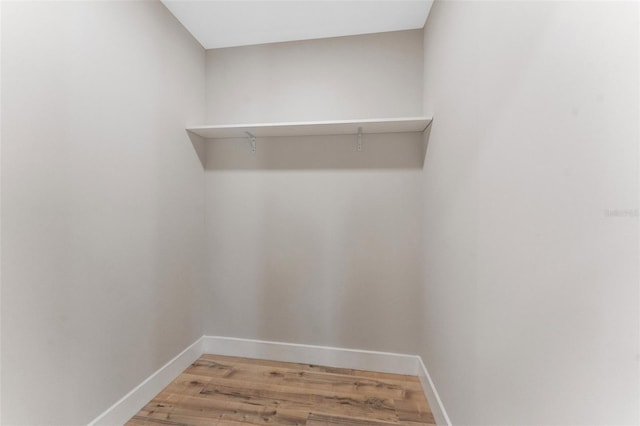 7494 7th St N, Saint Petersburg, FL 33702 - spacious closet with light wood finished floors
