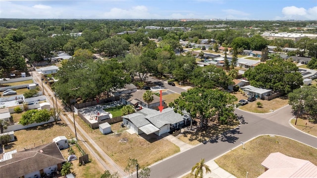 7494 7th St N, Saint Petersburg, FL 33702 - drone / aerial view featuring a residential view