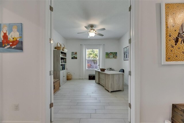 5814 Silver Sun Dr, Apollo Beach, FL 33572 - office space featuring ceiling fan