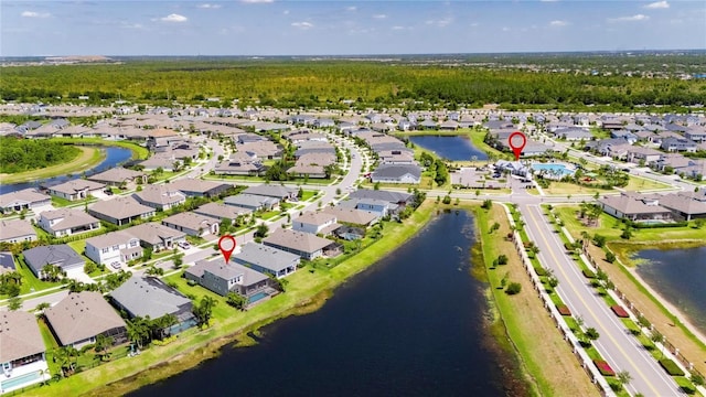 5814 Silver Sun Dr, Apollo Beach, FL 33572 - view of property location featuring nearby suburban area and a nearby body of water