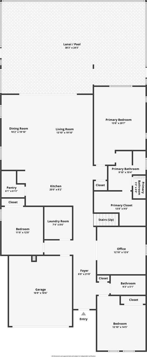 5814 Silver Sun Dr, Apollo Beach, FL 33572 - property floor plan