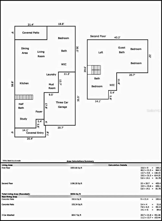 1432 Gopher Loop, Tarpon Springs, FL 34689 - view of layout