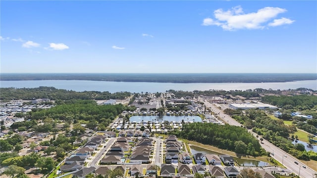 1432 Gopher Loop, Tarpon Springs, FL 34689 - aerial perspective of suburban area with a nearby body of water