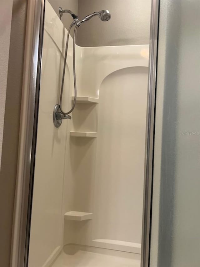 details with a stall shower