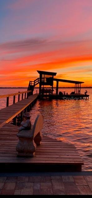 1395 S Lake Reedy Blvd, Frostproof, FL 33843 - dock with a water view