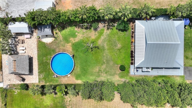1395 S Lake Reedy Blvd, Frostproof, FL 33843 - drone / aerial view of a pool area