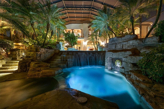 view of pool