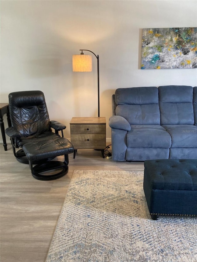 7951 58th Ave N Unit 308, Saint Petersburg, FL 33709 - living area featuring wood finished floors