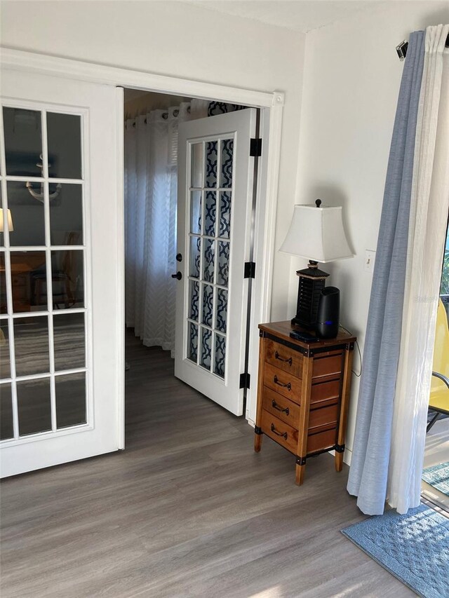 7951 58th Ave N Unit 308, Saint Petersburg, FL 33709 - doorway featuring wood finished floors