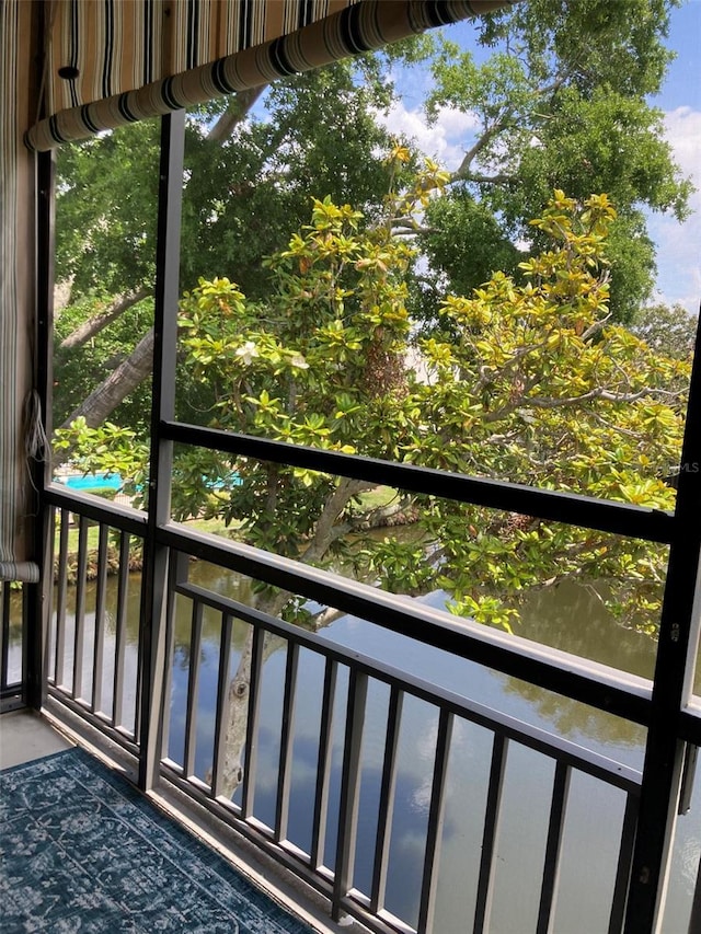 7951 58th Ave N Unit 308, Saint Petersburg, FL 33709 - balcony with a water view