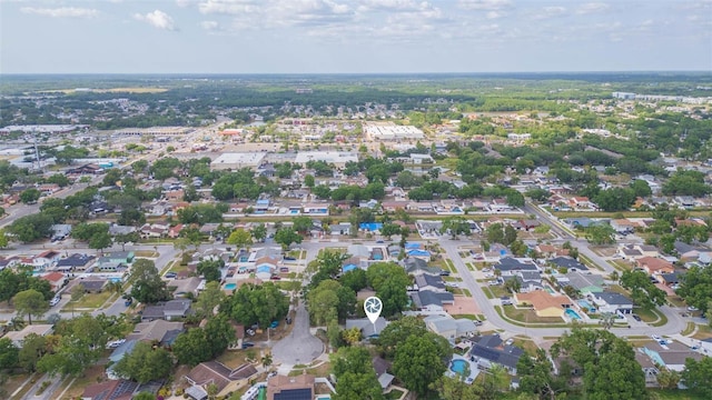 birds eye view of property featuring a residential view