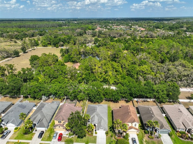 3315 Granite Ridge Loop, Land O Lakes, FL 34638 - birds eye view of property with a wooded view and a residential view