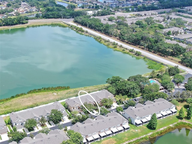 4862 Pond Ridge Dr, Riverview, FL 33578 - aerial view of property's location with nearby suburban area and a nearby body of water