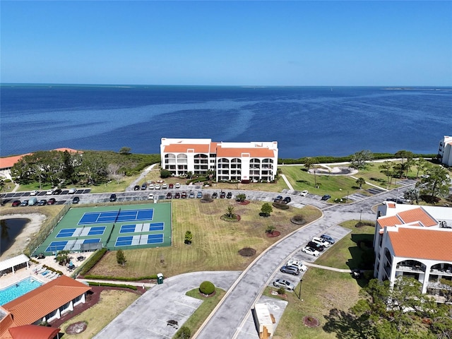 433 Mariner Dr Unit 433, Tarpon Springs, FL 34689 - birds eye view of property with a water view