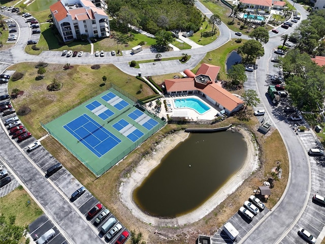 433 Mariner Dr Unit 433, Tarpon Springs, FL 34689 - drone / aerial view featuring a water view