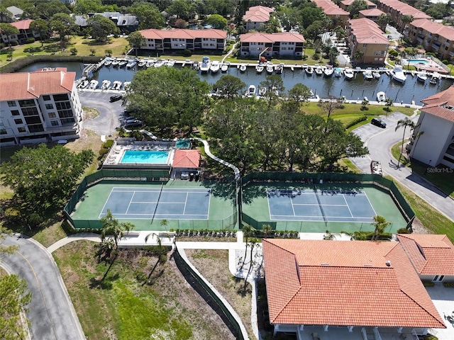 433 Mariner Dr Unit 433, Tarpon Springs, FL 34689 - aerial view with a water view