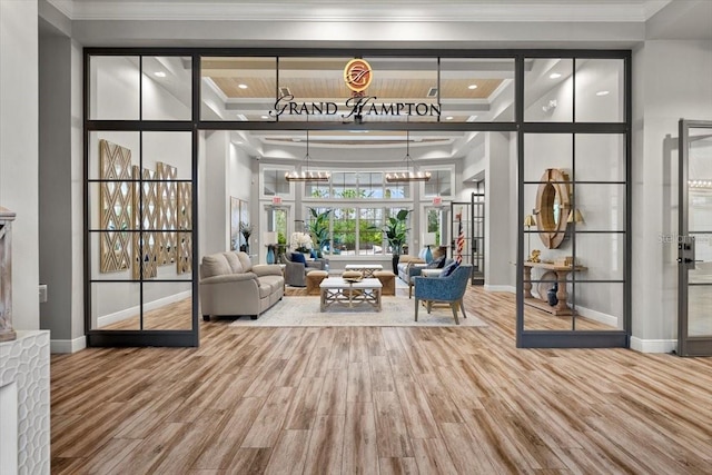 view of building lobby
