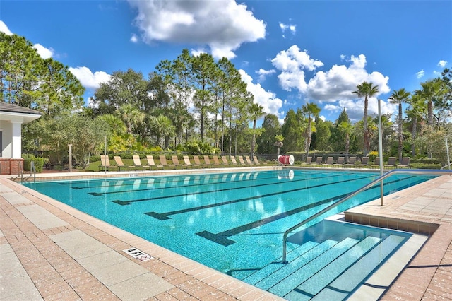 view of community pool