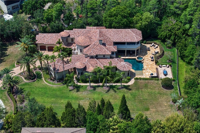 1102 Merry Water Dr, Lutz, FL 33548 - birds eye view of property