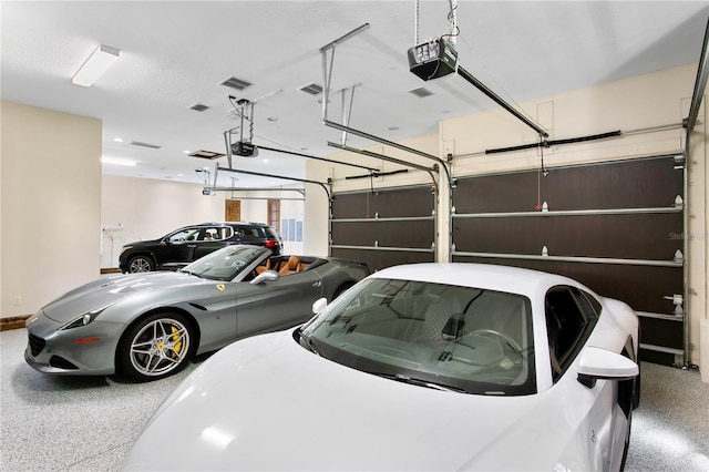 1102 Merry Water Dr, Lutz, FL 33548 - garage featuring a garage door opener