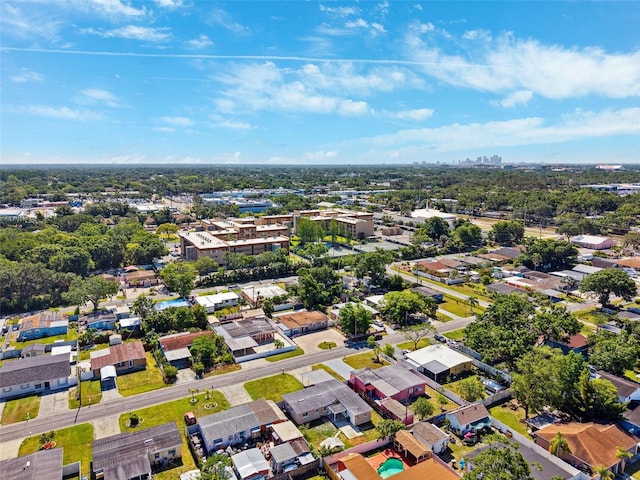 birds eye view of property featuring a residential view