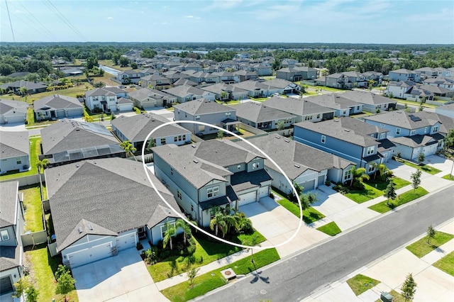 13071 Willow Grove Dr, Riverview, FL 33579 - drone / aerial view featuring a residential view
