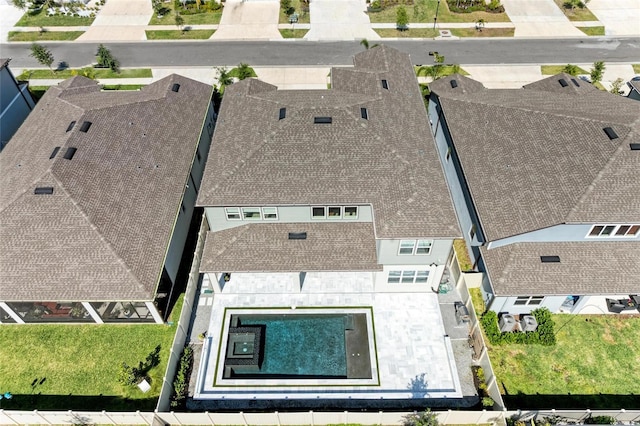 13071 Willow Grove Dr, Riverview, FL 33579 - birds eye view of property featuring a residential view