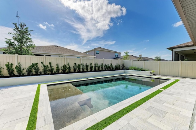 13071 Willow Grove Dr, Riverview, FL 33579 - view of swimming pool with a fenced backyard, a fenced in pool, and a patio