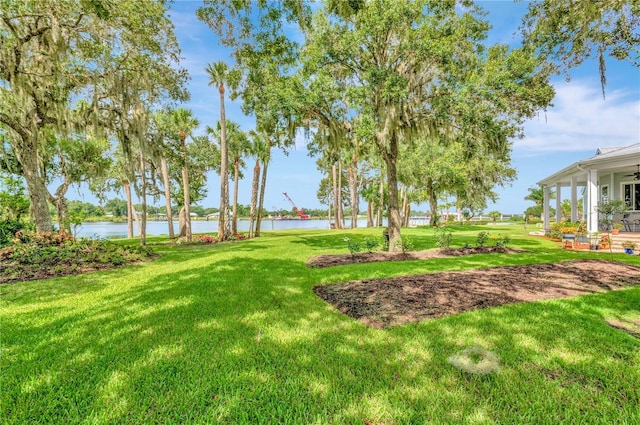 16470 Oakview Cir, Alva, FL 33920 - view of yard with a water view