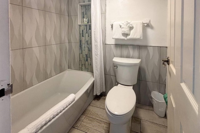 9980 Gulf Blvd Unit 603, Treasure Island, FL 33706 - full bath with toilet and shower / bathtub combination with curtain