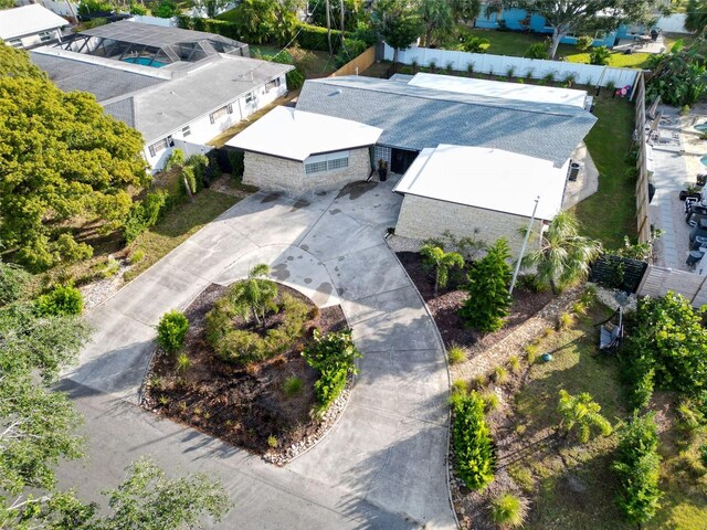 307 Orangewood Ln, Largo, FL 33770 - drone / aerial view
