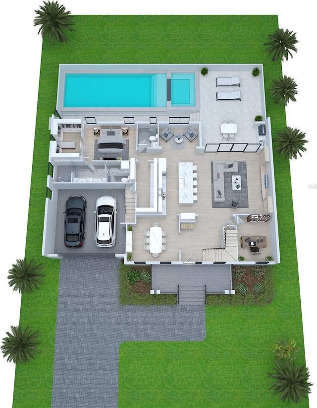 view of layout