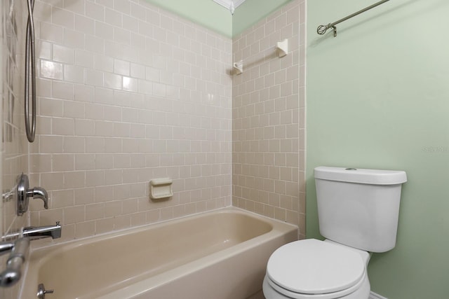 1227 Tuxford Dr, Brandon, FL 33511 - full bath with bathing tub / shower combination and toilet