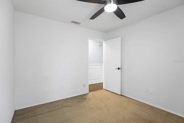 1227 Tuxford Dr, Brandon, FL 33511 - carpeted spare room with ceiling fan and visible vents