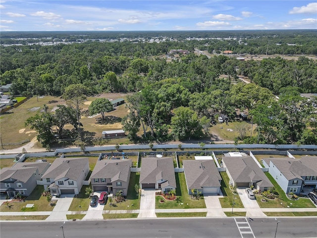 birds eye view of property featuring a residential view