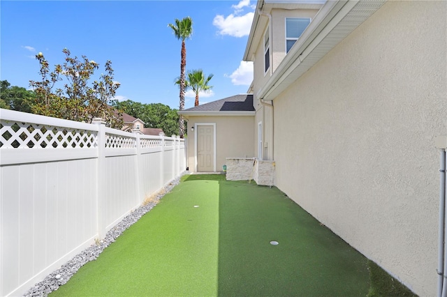 3243 Watermark Dr, Wesley Chapel, FL 33544 - view of yard featuring fence