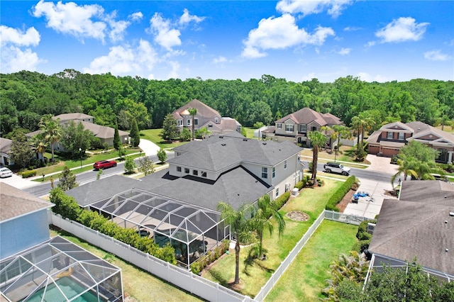 3243 Watermark Dr, Wesley Chapel, FL 33544 - aerial view with a residential view
