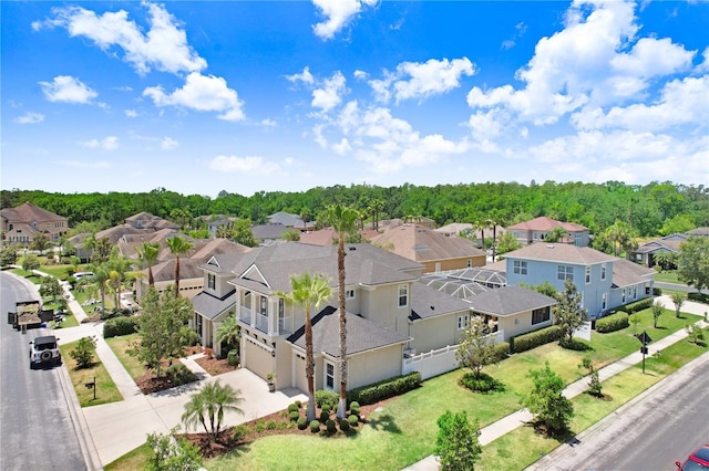 3243 Watermark Dr, Wesley Chapel, FL 33544 - birds eye view of property featuring a residential view