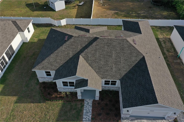 drone / aerial view