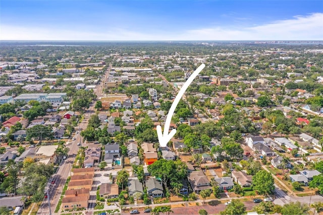 2235 Burlington Ave N, Saint Petersburg, FL 33713 - drone / aerial view with a residential view