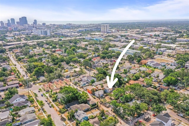 2235 Burlington Ave N, Saint Petersburg, FL 33713 - bird's eye view featuring a view of city