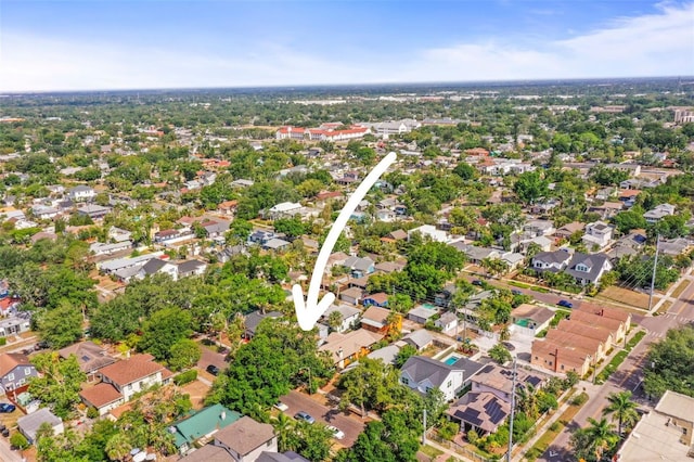 2235 Burlington Ave N, Saint Petersburg, FL 33713 - birds eye view of property with a residential view