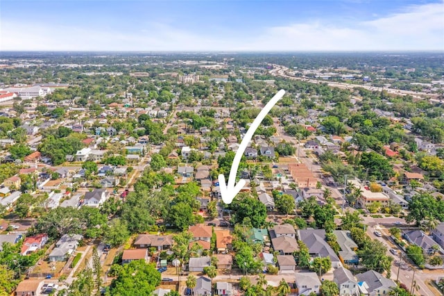 2235 Burlington Ave N, Saint Petersburg, FL 33713 - aerial view featuring a residential view