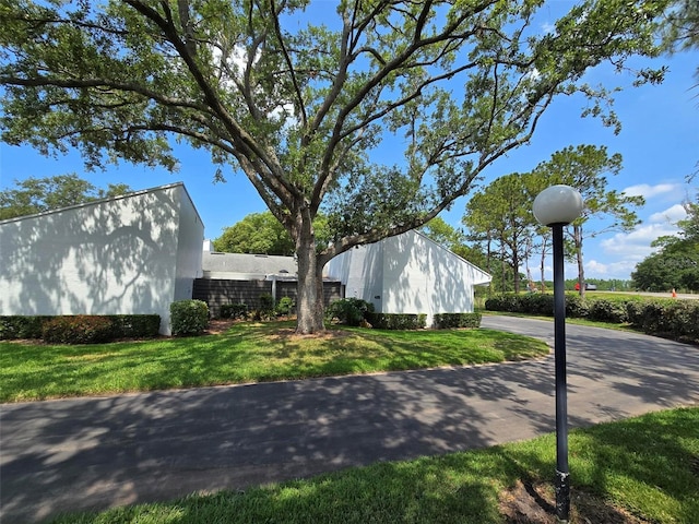 4175 Northmeadow Cir Unit 4175, Tampa, FL 33618 - view of side of property featuring a lawn