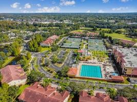 4175 Northmeadow Cir Unit 4175, Tampa, FL 33618 - drone / aerial view of a pool area