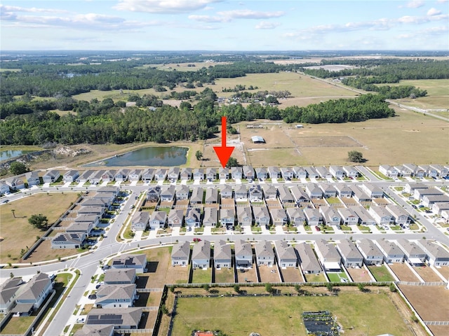 7797 Peace Lily Ave, Wesley Chapel, FL 33545 - drone / aerial view with a water view