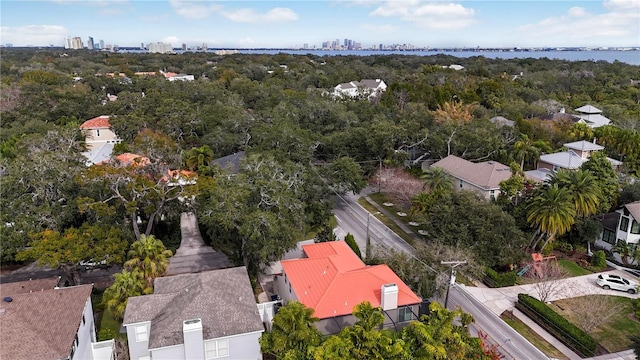 2701 W Bay Ave, Tampa, FL 33611 - bird's eye view featuring a view of city and a water view