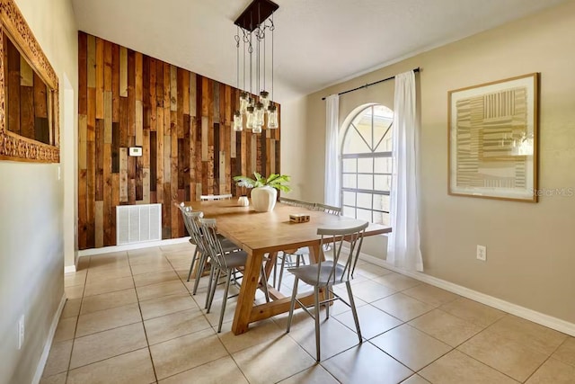 728 Alford St SE, Palm Bay, FL 32909 - dining area with visible vents, baseboards, and light tile patterned floors