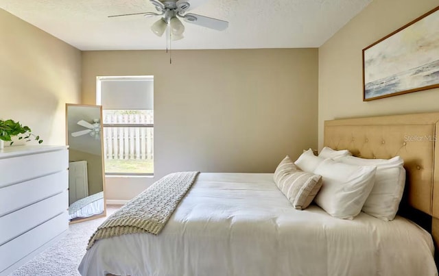 728 Alford St SE, Palm Bay, FL 32909 - carpeted bedroom featuring ceiling fan